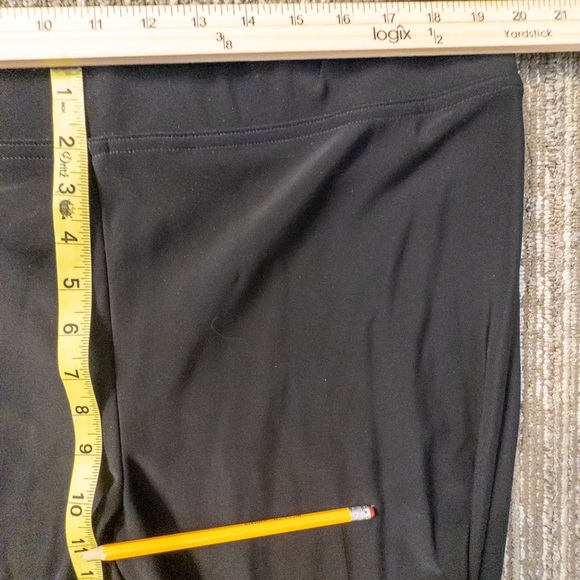 Joseph Ribkoff Size 20 Womens Slacks Black Pull On Stretch Slinky Office Pants - Picture 7 of 7
